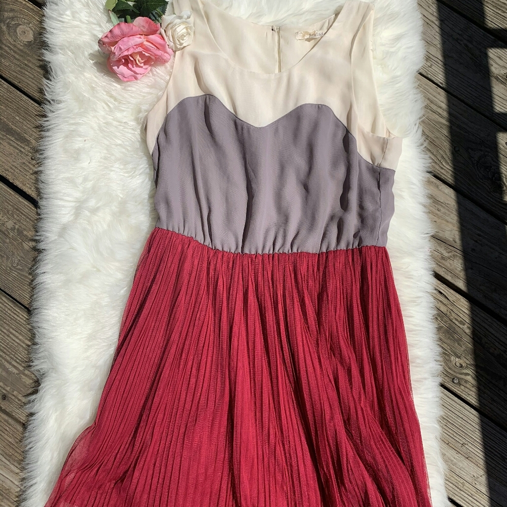 Three colored dress👗